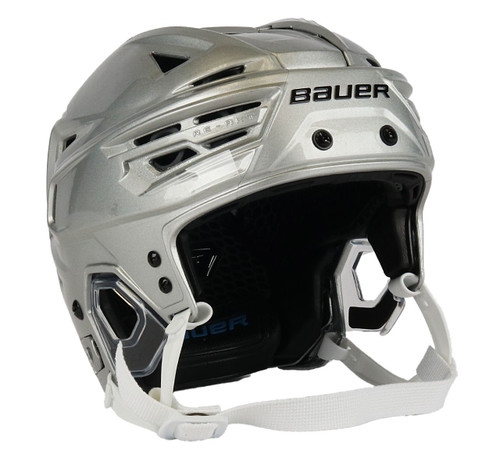 Size M - Bauer Re-Akt 3D Silver Helmet - Los Angeles Kings #2