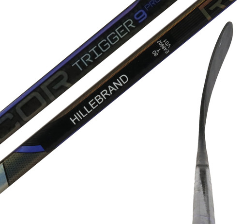 Left - Chad Hillebrand Jetspeed FT6 Pro 'Dressed as Ribcor Trigger 9 Pro' 80 Flex Stick