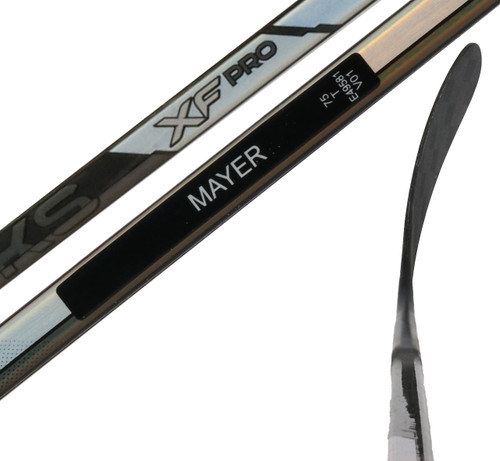 Left - Connor Mayer Super Tacks AS3 Pro 'Dressed as Tacks XF Pro' 75 Flex Stick