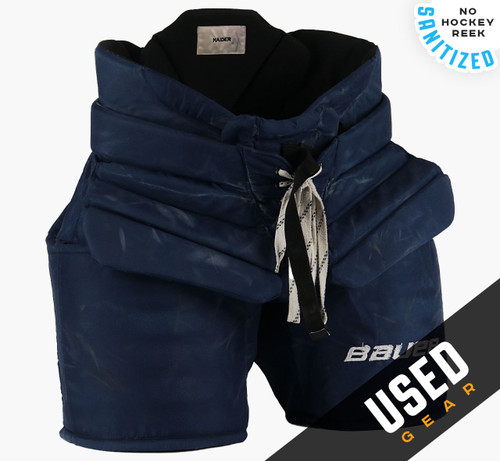 Size L - Bauer Pro Goalie Pants - Ethan Haider  Milwaukee Admirals