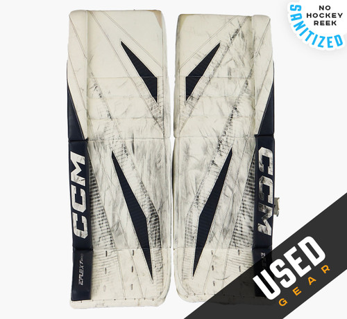 36" - CCM Eflex 7 Pro White Pads - Magnus Chrona Milwaukee Admirals