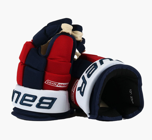 13" Bauer Pro Series Gloves - Team Stock Washington Capitals