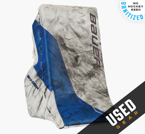 Regular - Bauer Supreme Shadow White Blocker - Trent Miner Colorado Avalanche #2