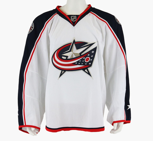 Game Jersey - Columbus Blue Jackets - White Reebok Size 58G #2