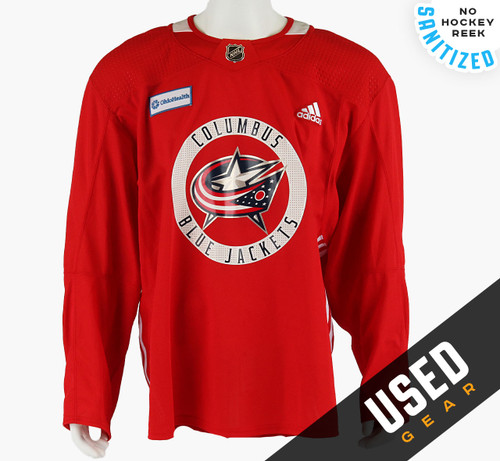 Practice Jersey - Columbus Blue Jackets - Red Adidas Size 58 #4