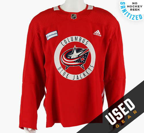 Practice Jersey - Columbus Blue Jackets - Red Adidas Size 56 #5