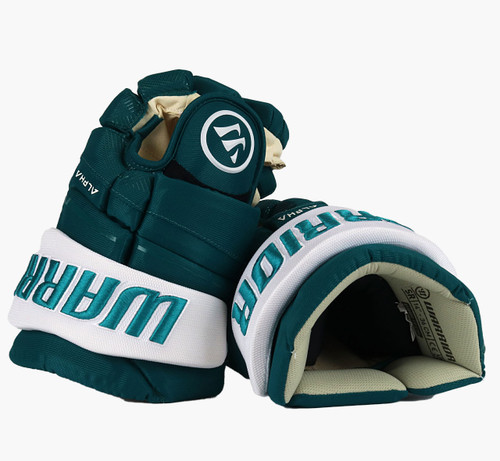 14" Warrior Alpha LX3 Pro Gloves - Team Stock San Jose Sharks