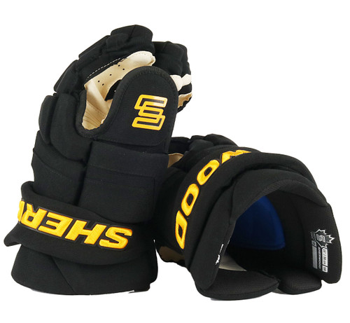 15" Sherwood Photon 1 Gloves - Team Stock Boston Bruins