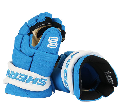 13" Sherwood Photon 1 Gloves - Team Stock Colorado Avalanche