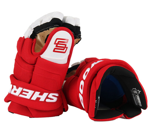 14" Sherwood Photon 1 Gloves - Team Stock Detroit Red Wings