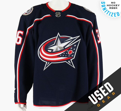 Game Jersey - Columbus Blue Jackets - Adidas Size 56 - Jussi Jokinen