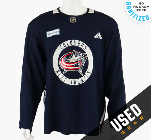 Practice Jersey - Columbus Blue Jackets - Adidas Size 56 - Nathan Gerbe #4