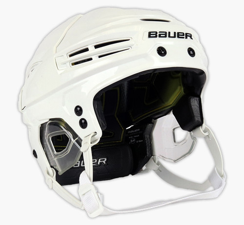 Size S - Bauer Re-Akt 100 White Helmet - Columbus Blue Jackets #4
