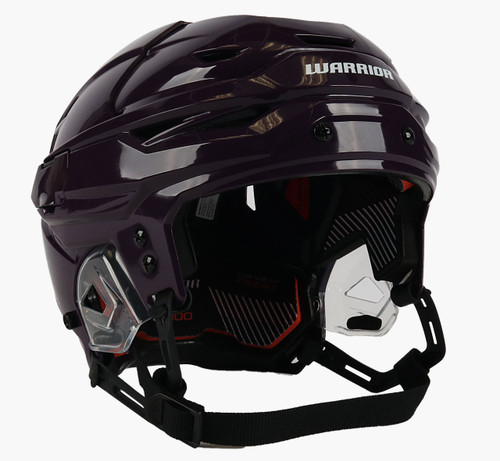 Size L - Warrior Covert CF 100 Purple Helmet - Anaheim Ducks