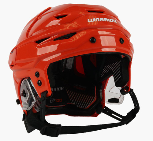 Size M - Warrior Covert CF 100 Orange Helmet - Anaheim Ducks