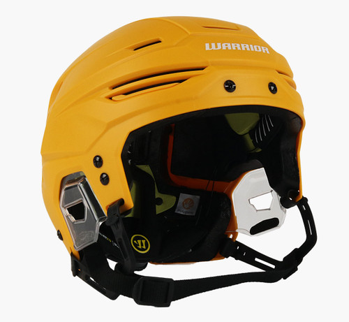 Size M - Warrior Alpha One Pro Yellow Helmet - Pittsburgh Penguins