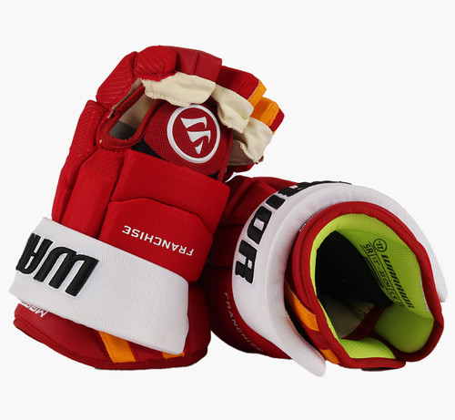 13" Warrior Franchise Pro Gloves - Olli Maatta Calgary Flames