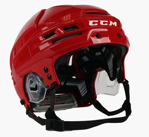 Size M - CCM Tacks 910 Red Helmet - Calgary Flames #2