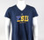 St. Louis Blues Medium Womens Authentic Pro Short Sleeve Shirt