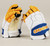 15" Sherwood Code TMP 1 Gloves - Team Stock Buffalo Sabres