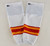 Game Sock - Calgary Flames - White Adidas Size XL