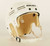 Size M - Bauer 4500 White Helmet - Columbus Blue Jackets 5