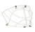 Size M - Team Stock White Pro Cage #5
