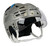 Size M - Bauer Re-Akt 155 Silver Helmet - Los Angeles Kings