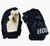 13" Warrior Covert QR7 Pro Gloves - Team Stock Columbus Blue Jackets