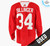 Practice Jersey - Columbus Blue Jackets - Adidas Size 56 - Cole Sillinger