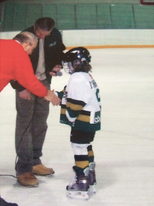 Pro Hockey Player Cole O'Hara