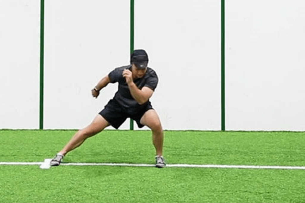 Working out outside on endurance and conditioning