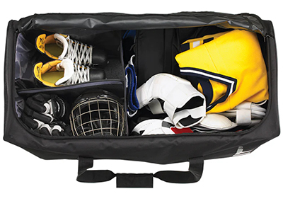 Open Hockey Bag Org