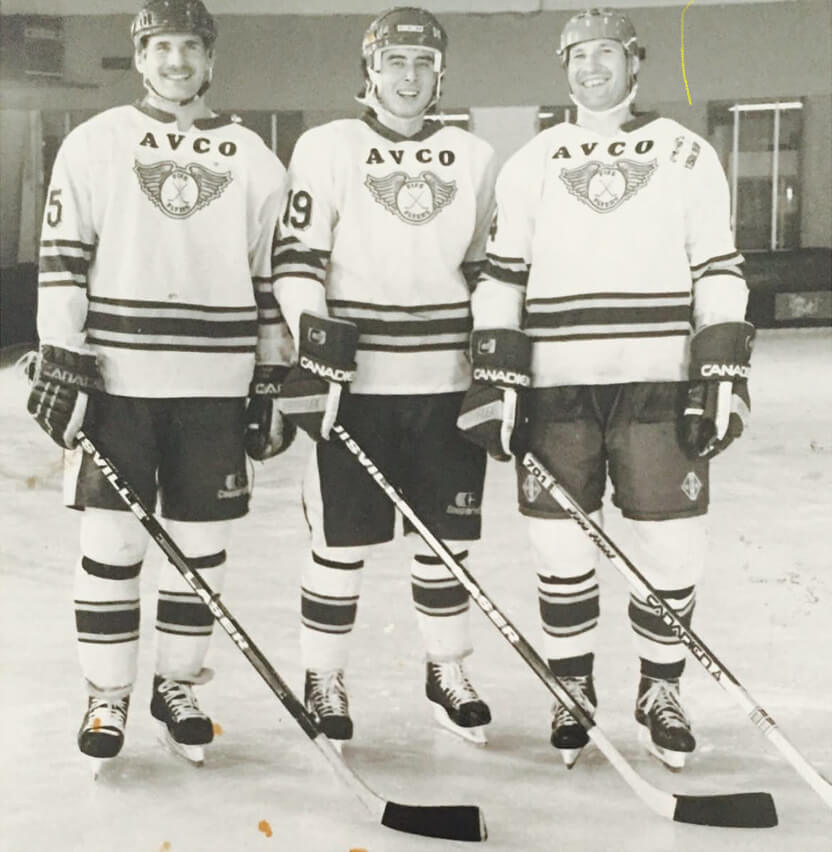 Import Trio, Fred Perlini, Steve Moria, Al Simms Fred