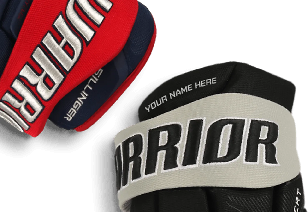 Custom hockey gloves