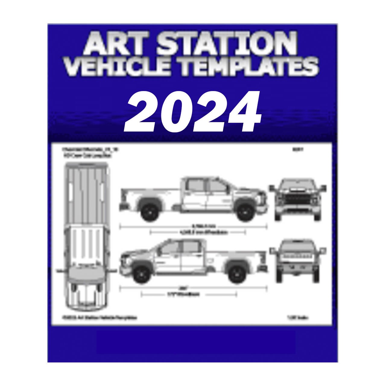 Art Station Vehicle Templates 2024