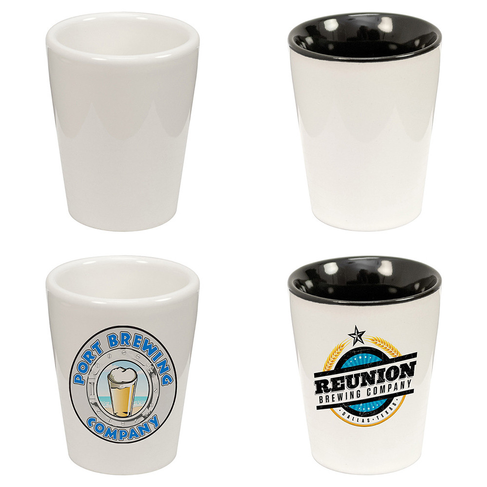 Ceramic Sublimatable 1.5 oz Shot Glass, 120 per case USCutter