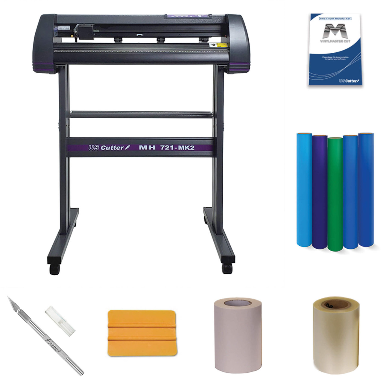 USCutter MH Vinyl Cutter Starter Kit w 