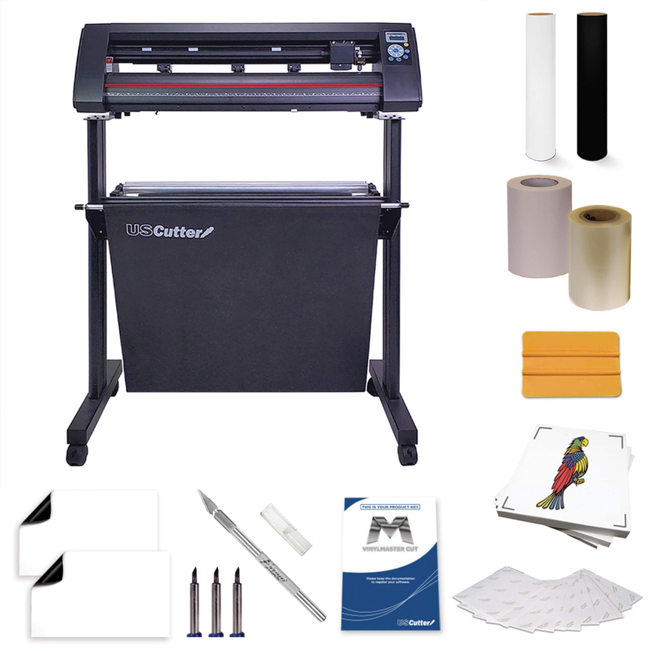 LP3 Vinyl Cutter Contour Cutting Starter Kit for Inkjet Printers