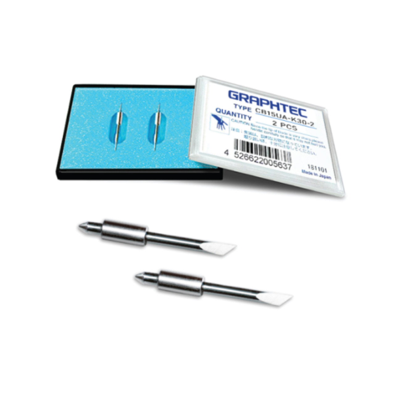 GRAPHTEC 替刃 CB15UA-K30-5 5個入り 純正品　（9本） GRAPHTEC 替刃 CB15UA-K30-5 5個入り 純正品 （9本） カッター刃