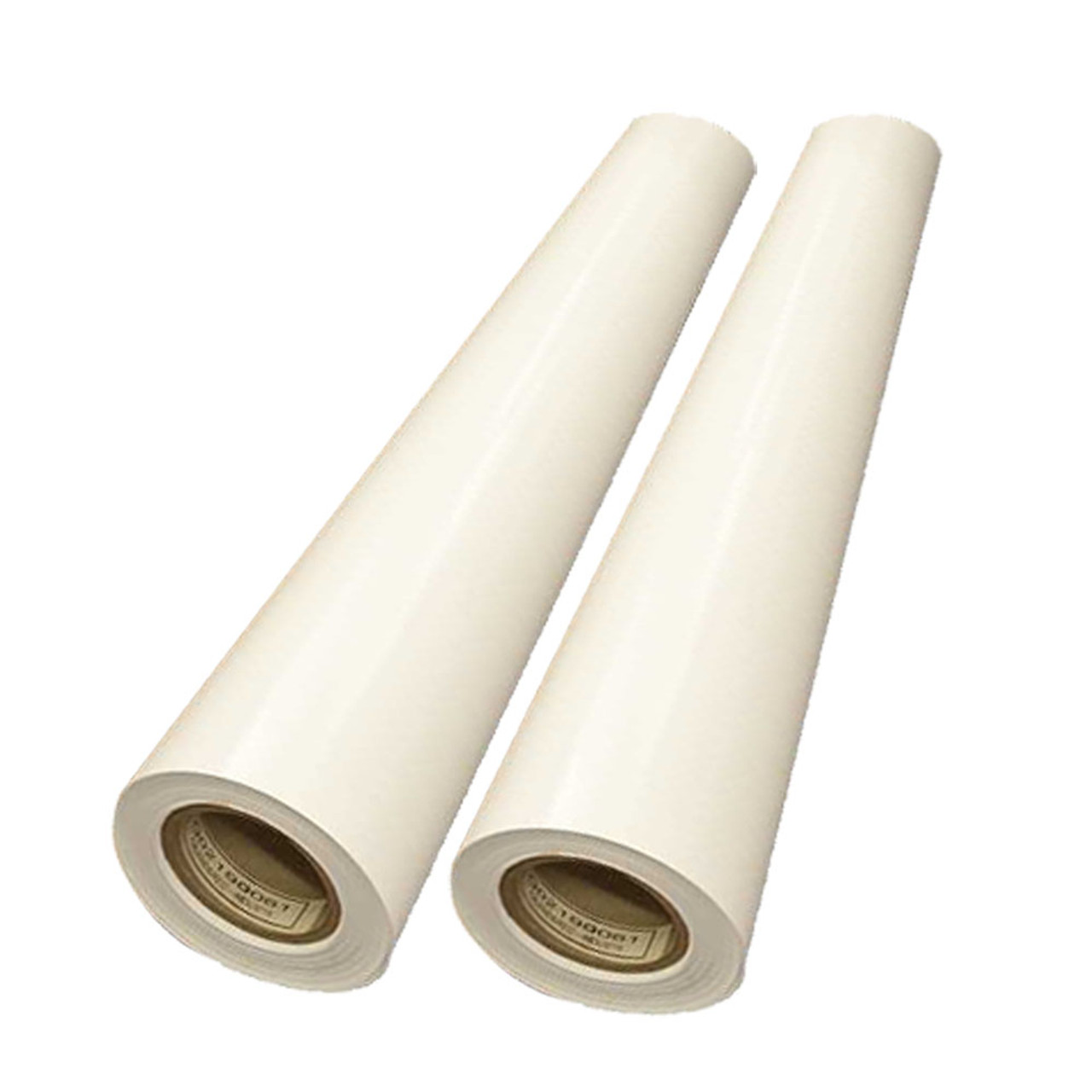 Solvent Printable White Vinyl Permanent Adhesive PVC Film White