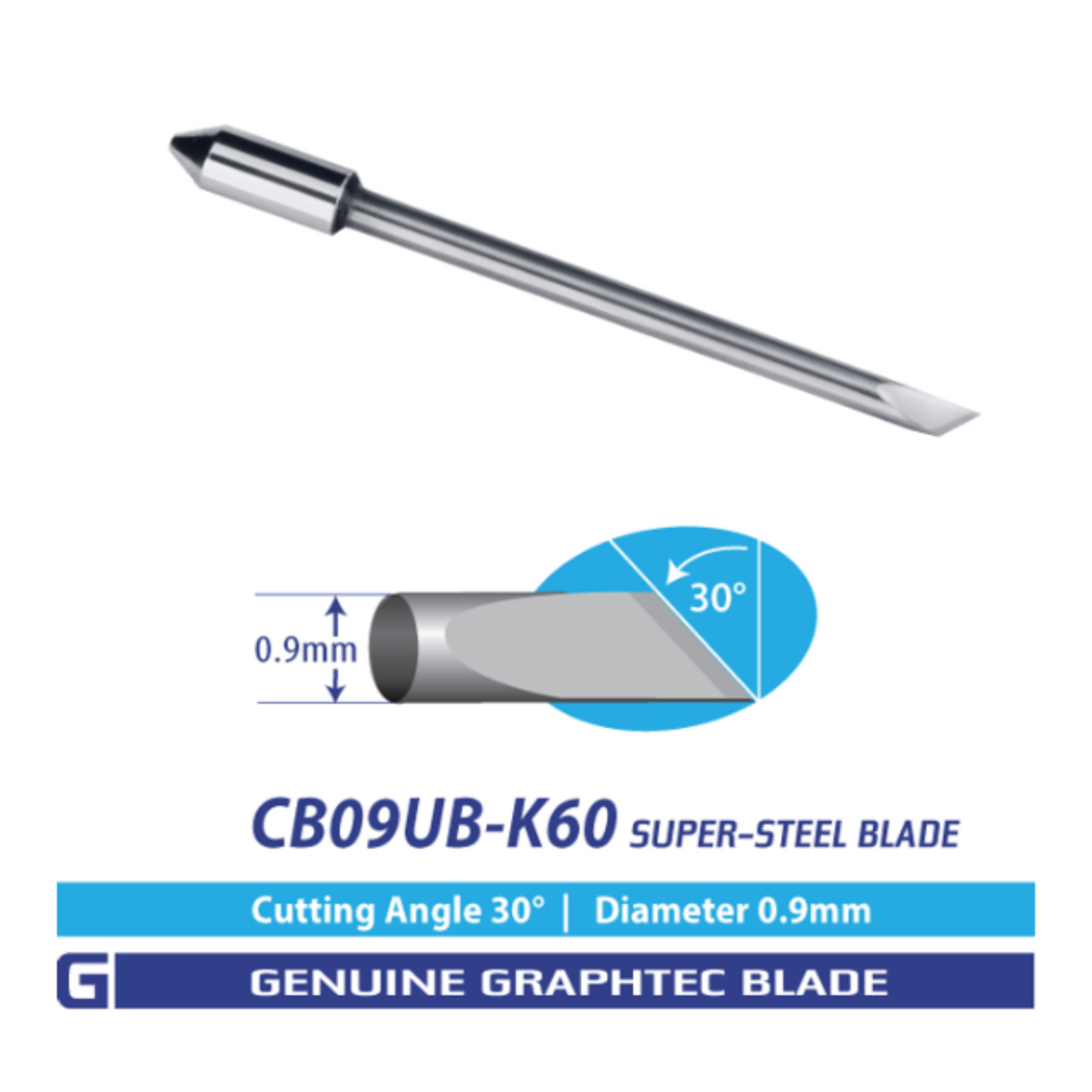 オフィス用品 GRAPHTEC CB09UB-5 Amazon.com: Authentic Graphtec CB09UB .9mm Supersteel 45