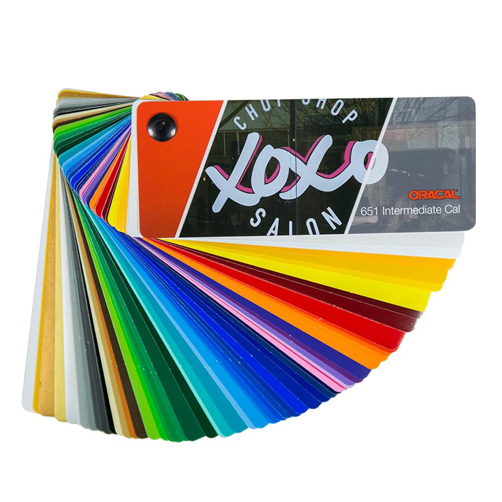ORACAL 651 Intermediate Vinyl Color Fan - USCutter