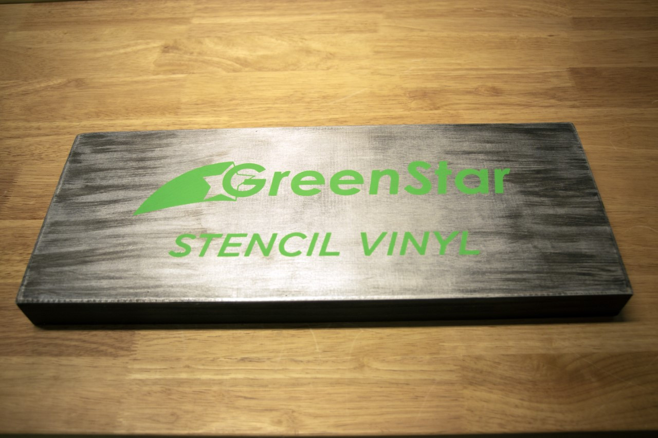 12 GreenStar Stencil Vinyl, Paint Mask for Wooden Signs