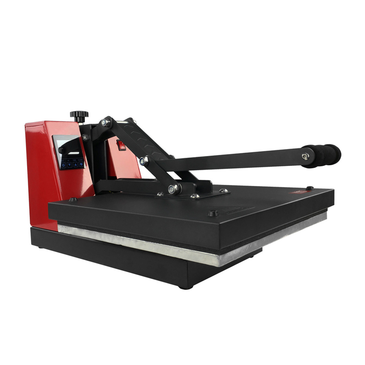 Heat Press, 15x15 inch with built-in Teflon Sheet (Clamshell Style)