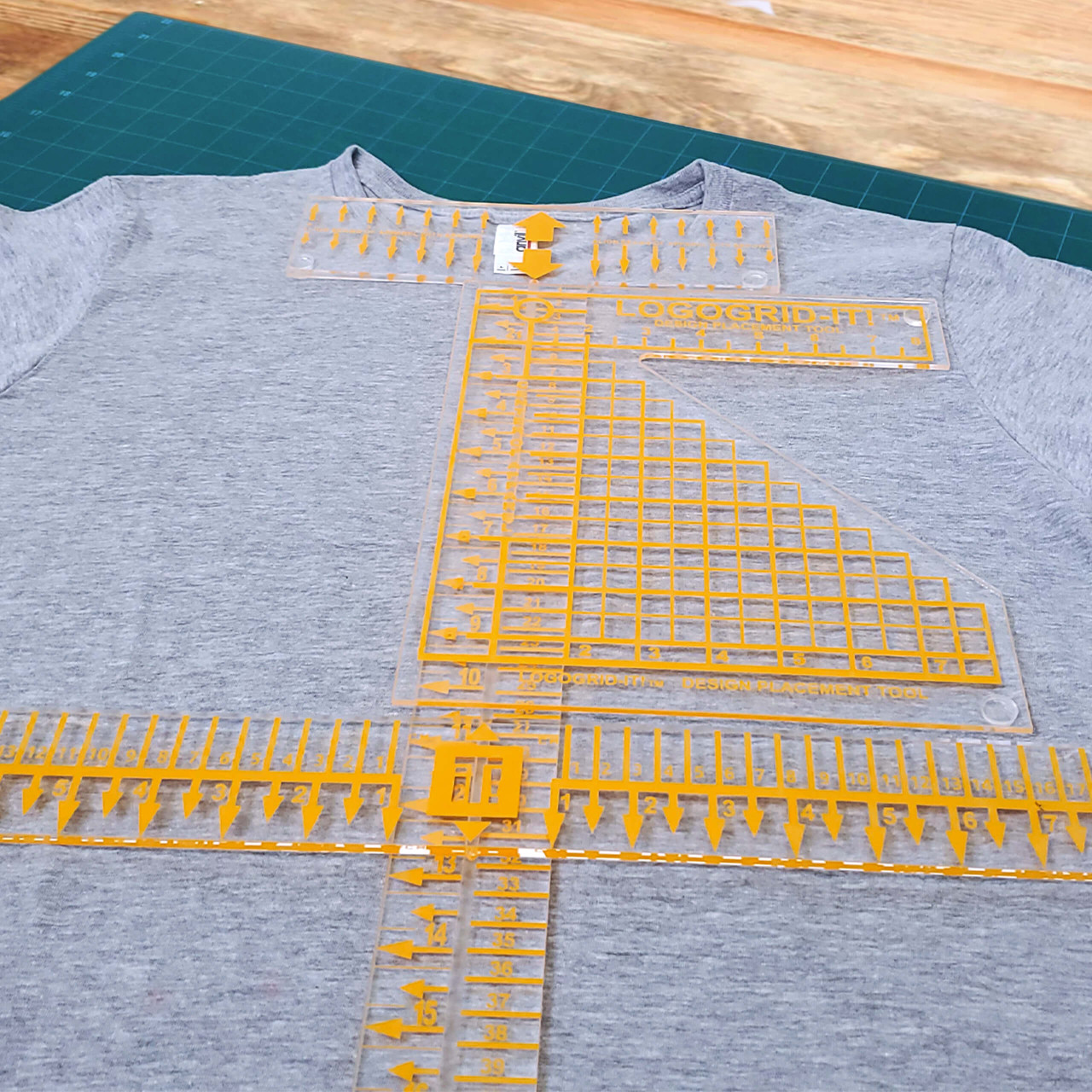 Graphic Alignment System HTV T-Shirt Applications