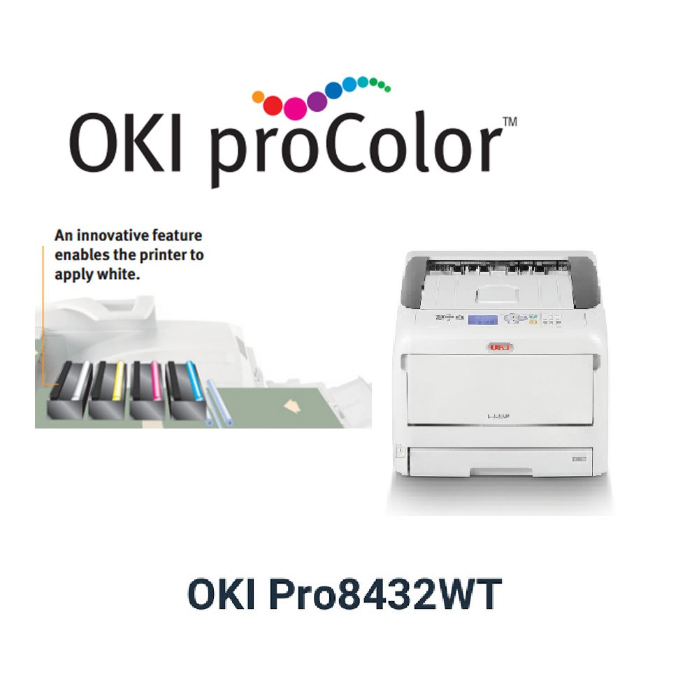 Oki Pro8432WT Printer Toner Cartridges 
