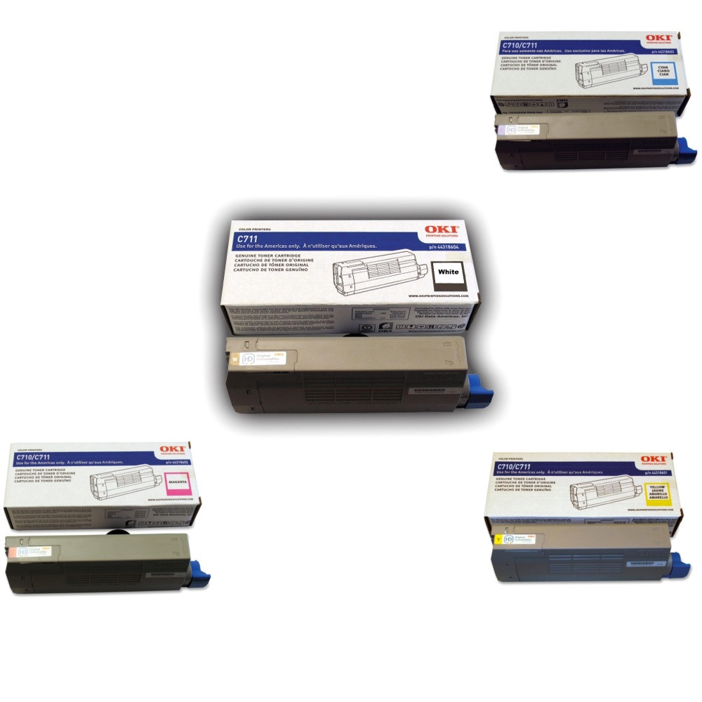 OKI proColor C711WT Printer Toner 