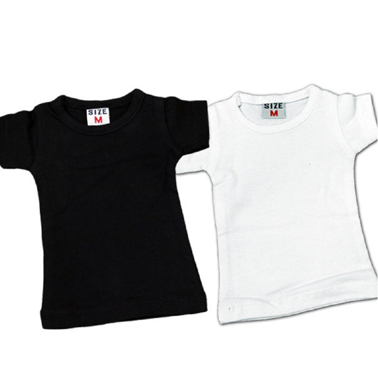 Mini T Shirts White or Black for Promotional Samples