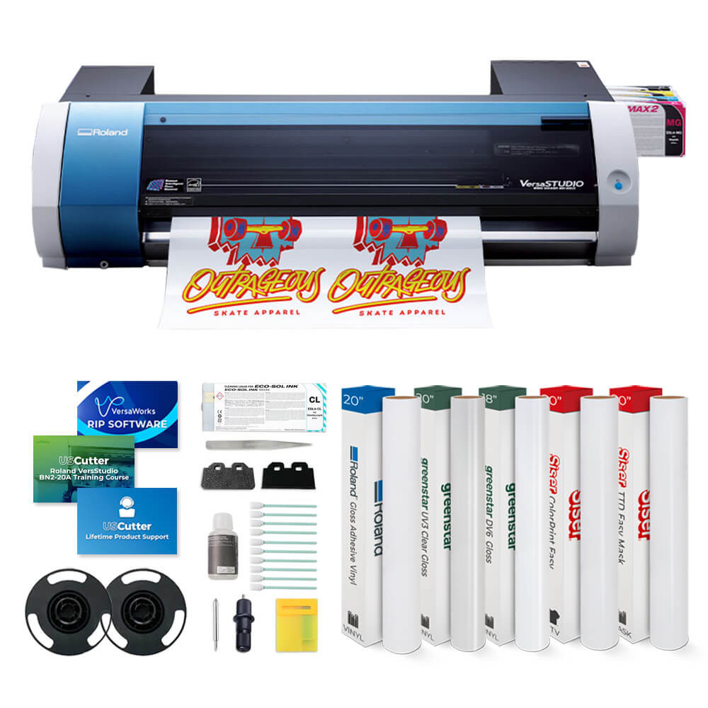 Roland BN20A Printer / Cutter 20" Desktop Inkjet with VersaStudio Software